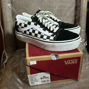 Vans old skool platform